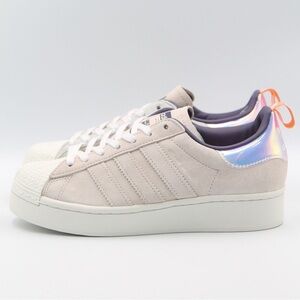 Adidas Girls Are Awesome Pink Multicolor Superstar Sneakers